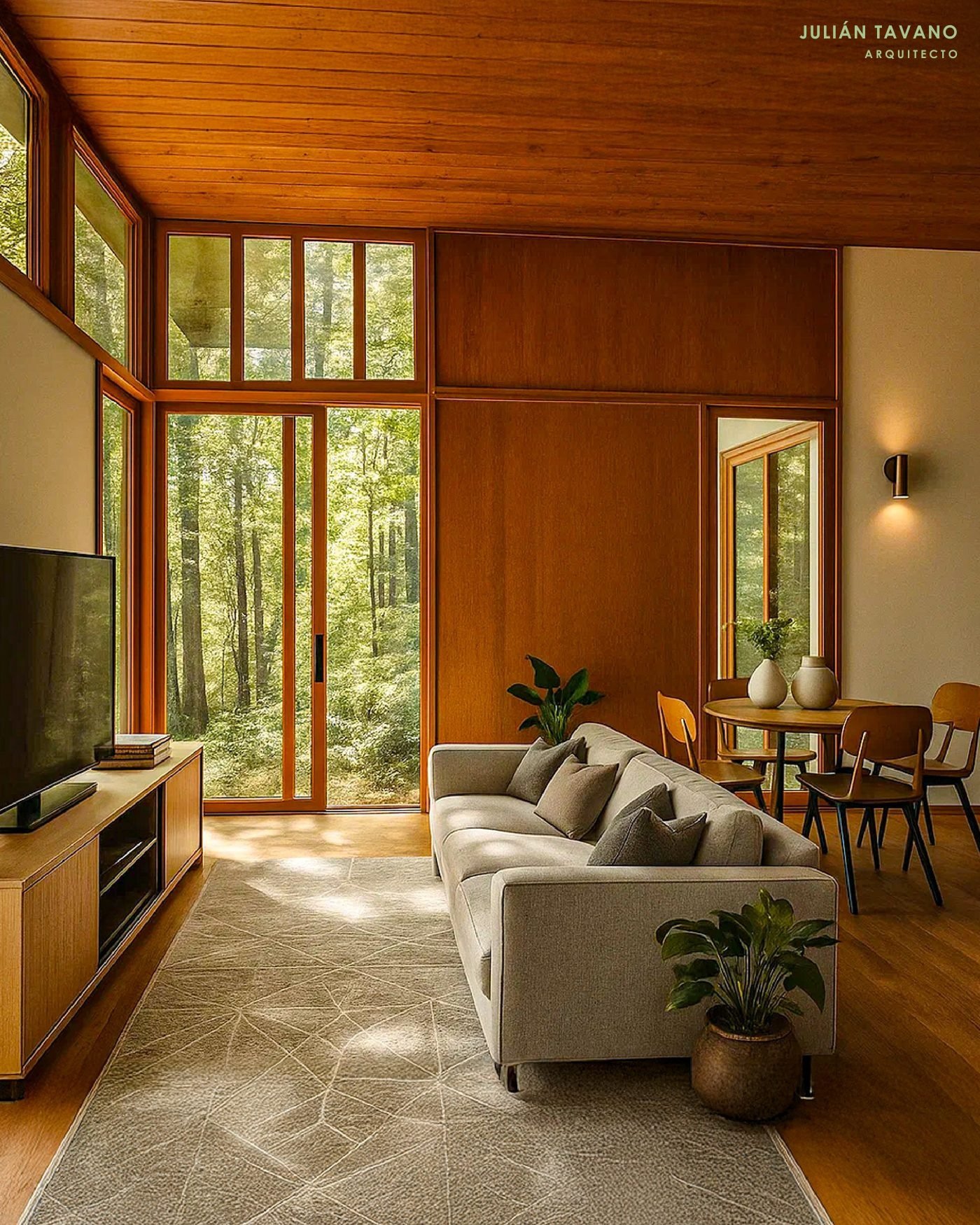 Cabaña Brote — habitación principal