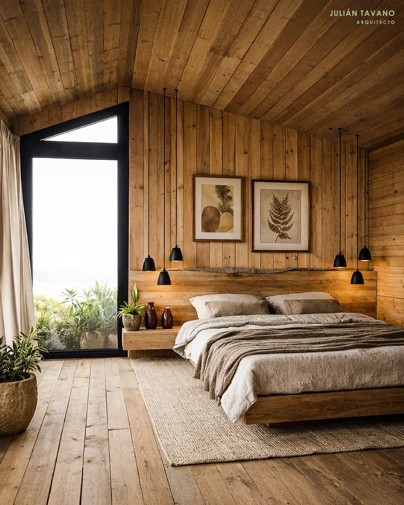Cabaña Coihue — habitación principal